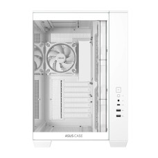 Asus A32 Plus Mid Tower White (Tempered Glass) ATX Gaming Casing
